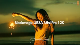 Blackmagic URSA Mini Pro 12K  Cinematic Portrait 8K  AKIYA MOVIE 인물 사진 [upl. by Uaeb]