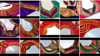 पैठानी साड़ी के blouse के designs  Paithani blouse designs [upl. by Huff776]