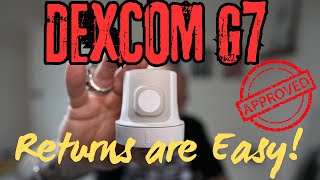 How to return your failed Dexcom G7 sensor  late 2024 updated process [upl. by Rahr]