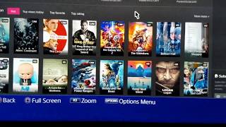 How to Watch free movies on your PS4 2017 My bookmarks [upl. by Ajad]