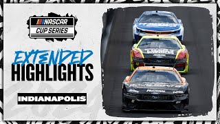 NASCAR Official Extended Highlights  Brickyard 400 from Indianapolis Motor Speedway [upl. by Jerrol]