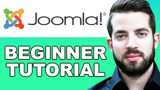 Joomla Tutorial for Beginners  How to Make a Website Easily [upl. by Ciredec]