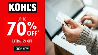 Kohls Coupon Codes For 2024 ✅ Kohls Discount Code [upl. by Bernita]