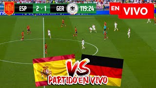 🔴 ESPAÑA VS ALEMANIA PARTIDO EN VIVO  EUROCOPA 2024 CUARTOS DE FINAL  SPAIN VS GERMANY LIVE MATCH [upl. by Ikeda]