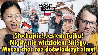 Our Reaction to Winter in PARADISE ZAKOPANE Poland’s Christmas Destination [upl. by Htedirem]