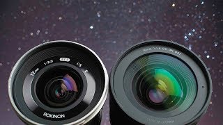 Sigma 16mm Vs Rokinon Astrophotography [upl. by Elleunamme576]