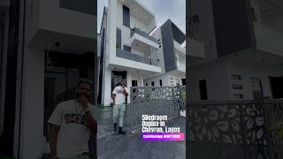 House for Sale in Lekki Lagos Nigeria Explore This Beautiful 5Bedroom Duplex in Chevron shorts [upl. by Arec]