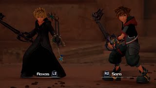 Kingdom Hearts II Final Mix PS4  Data Roxas No Damage Unrestricted Level 1 Critical Mode [upl. by Enogitna]