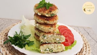 Cauliflower and egg patties😋kotlety z kalafiora I jajek👍فطائر القرنبيط والبيض [upl. by Giaimo]