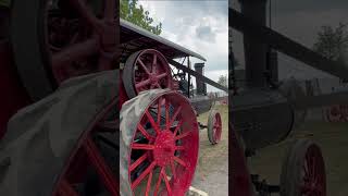 Operating Steam Farm Tractor shorts tractor [upl. by Pedersen]