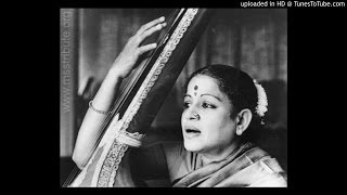 MS Subbulakshmi Va Muruga VaBegada RupakamSpencer Venugopal [upl. by Eniamerej852]