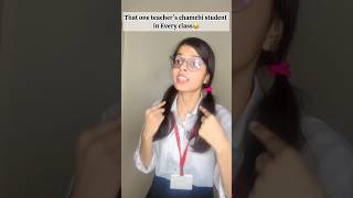 That one teachers Chamchi in every class 😂 shorts viral school funny shortvideo trending com [upl. by Rento172]