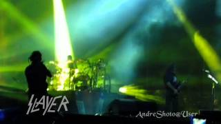 Slayer Maquinaria Chile 2012 FULL Concert [upl. by Enoryt852]