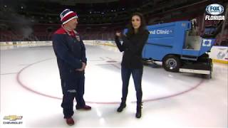 Hockey 101 What does the Zamboni do [upl. by Pinzler370]