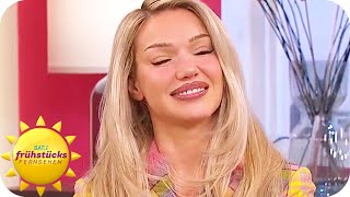 So perfektionistisch ist Shirin David  die Rapperin zu Gast im Studio  SAT1 Frühstücksfernsehen [upl. by Jolee]