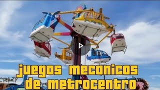 🎠🎡juegos mecanicos de metrocentro 🎢🎪 [upl. by Flemming]