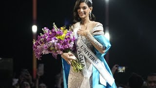 La Nicaraguayenne Sheynnis Palacios élue Miss Univers [upl. by Naitsirhk]