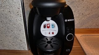 Bosch Tassimo Demo Kaffee coffee Latte Macchiato Espresso Milchkaffee Tee tea Cappuccino [upl. by Eltrym16]