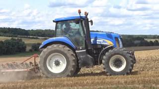 New holland t8030  Horsch terrano 3fx [upl. by Karsten]