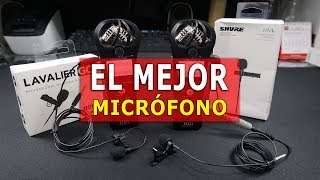 EL MEJOR MICRÓFONO DE CORBATA  Rode VS Shure  Prueba de sonido [upl. by Lokim]