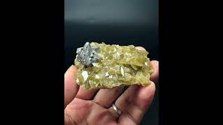 Tetrahedrite  Chalcopyrite  Siderite artwork crystals crystalgem minerals gemstone quartz [upl. by Hasen]