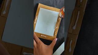 diy photo frame diy shorts craft photoframe photoframemaking youtubeshorts [upl. by Sadnak]