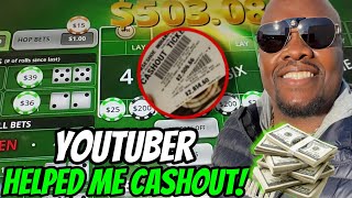 🏋🏾‍♀️ TURNING 60 TO 6000 PART 1 ON CRAPLESS BUBBLE CRAPS MASSIVE WIN subscribe [upl. by Adnohsek]