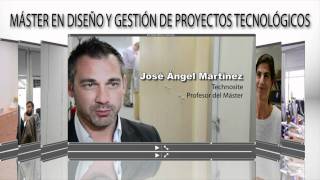 Máster en diseño y gestión de proyectos tecnológicos 2014  UNIR [upl. by Anoy]