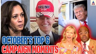 Kamala Harris amp Donald Trumps Top 6 Most Outrageous Campaign Moments In October [upl. by Firooc700]