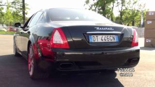 Maserati Quattroporte Sport GTS Exhaust Note  Accelerations and Revs [upl. by Lauren]