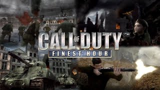 Call of Duty Finest Hour  Difícil  Ni un paso atrás [upl. by Aennyl]