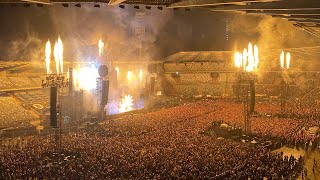 Rammstein  Sehnsucht live Brussel 3 aug 2023 [upl. by Anivad]