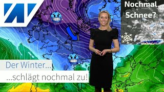 Nochmal Spätwinter anstatt Vollfrühling GFS mit Polarluftvorstoß Ende März ECMWF mit Schnee [upl. by Brunhild]