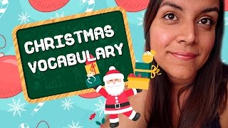 Aprende en Inglés el Vocabulario de Navidad [upl. by Rapsac]