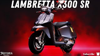 2025 Lambretta X300 SR The Future of Retro Scooters Blending Heritage and Innovation  Italian Soul [upl. by Ahsilet]