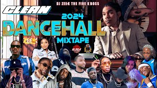 Dancehall Mix 2024 Clean  Bubble amp Brace  Mavado Masicka Valiant Squash Chronic law Nigy Boy [upl. by Takashi]