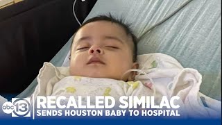 Houston baby hospitalized after using recalled Similac formula [upl. by Francis]