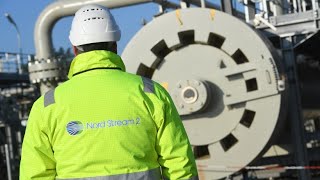 Leck an Nord Stream 2Pipeline nach massivem Druckabfall entdeckt [upl. by Enahpad]