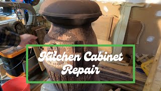 Kitchen Cabinet DIY Repair [upl. by Ike929]