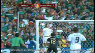 Golazo Giovani Dos Santos  México 42 Estados Unidos  FINAL Copa Oro  250611  TV Azteca [upl. by Anaitat]