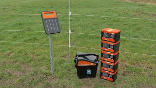 Battery energisers 12V battery VS solar power [upl. by Danika]