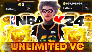 NEW UNLIMITED VC METHOD HOW TO GET UNLIMITED VC FAST ON NBA2K24 UNPATCHABLE [upl. by Esbensen]