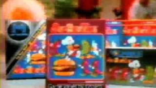 Mattel Electronics Intellivision commercial  BurgerTime drive thru commercial version 2 [upl. by Nylzor964]