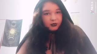 Satanist bir kız çektiği Tiktok videosu ile isyan etti kanala abone olurmusunuz [upl. by Aiela123]