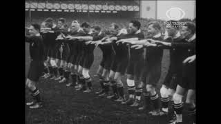 1924 All Blacks haka vs England but with higher quality and no sound [upl. by Hilde]