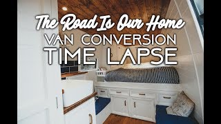 Vanlife Sprinter Van Conversion  The Road Is Our Home [upl. by Adiana]