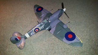 Airfix 124 Spitfire MkVb [upl. by Tobye41]