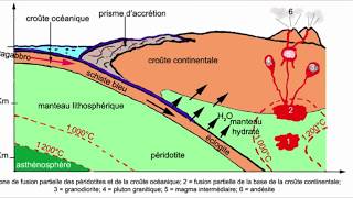 La subduction et ses conséquences [upl. by Alarise]