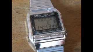 Zegarek Casio Databank Telememo [upl. by Earlie333]