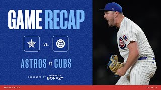 Game Highlights Dansby Swanson Homers Early and the Cubs Bullpen Holds Strong in 43 Win  42424 [upl. by Milone]